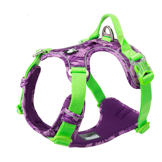 Dog traction chest strap