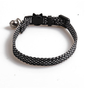 Pet cute bow shiny collar