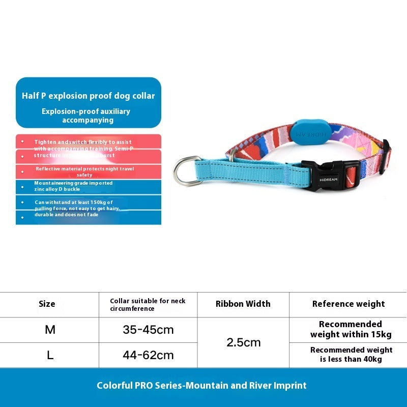 Explosion-Proof Nylon Pet Collar for Safety