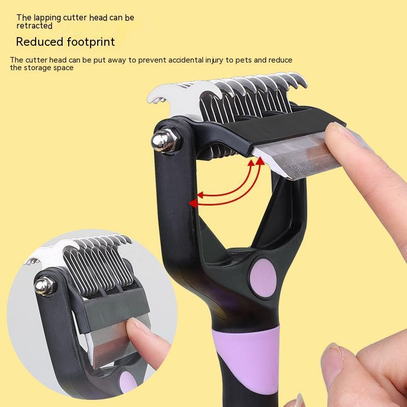 Pet Comb Folding Hair Knife