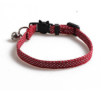 Pet cute bow shiny collar