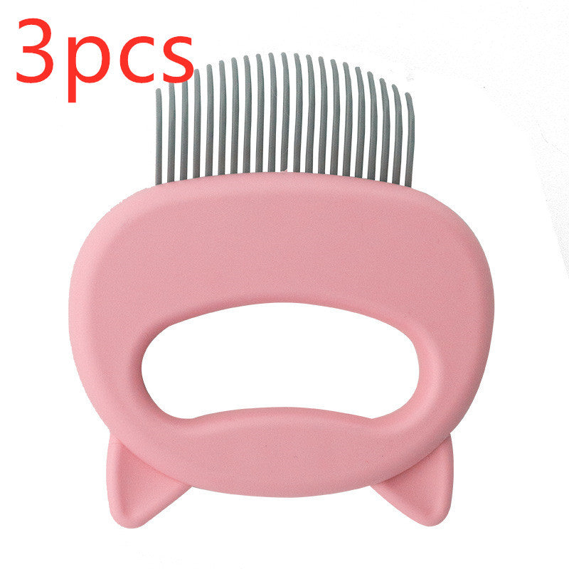 Pet Hair Removal Massaging Shell Comb