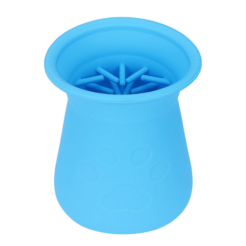 Pet Cleaning Daily Necessities Outing Portable Silicone Foot Washing Cup