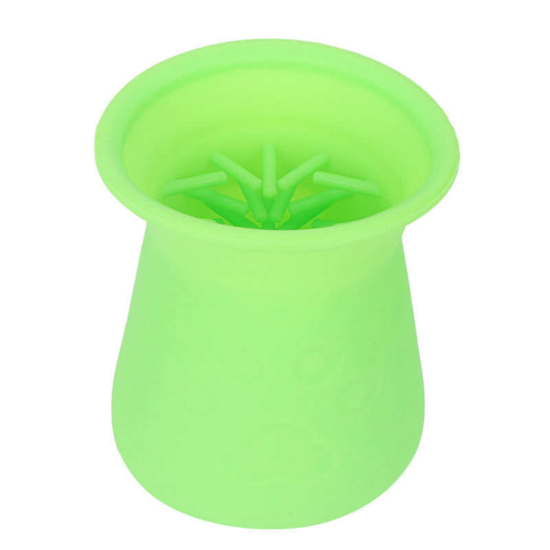 Pet Cleaning Daily Necessities Outing Portable Silicone Foot Washing Cup