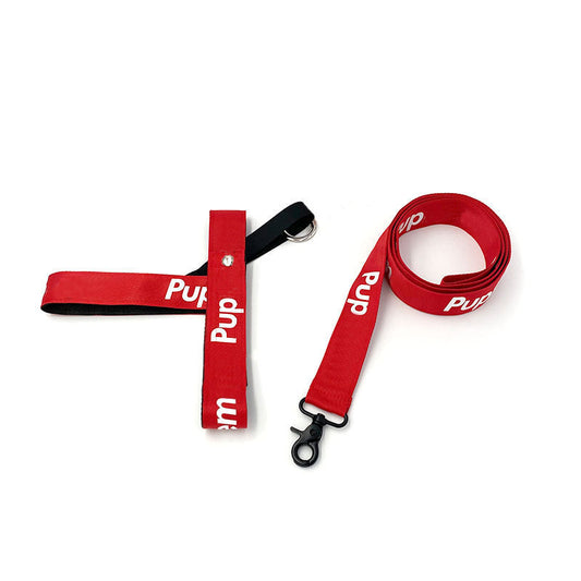 Dog Red Chest Harness Small, Medium And Large Dogs