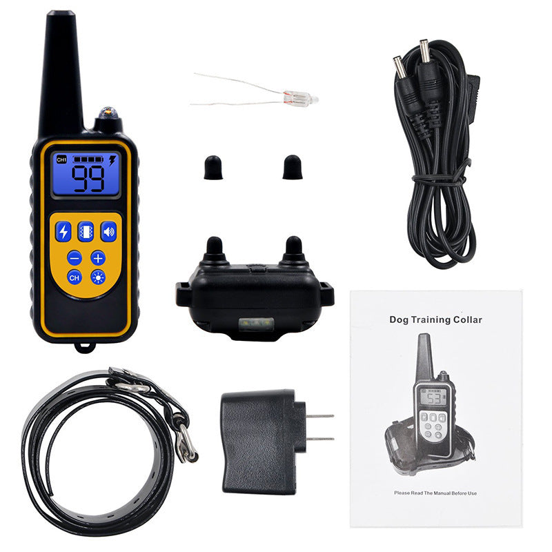 Remote Control Dog Training Collar – Bark Control Device