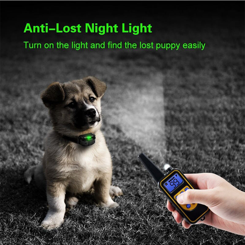 Remote Control Dog Training Collar – Bark Control Device