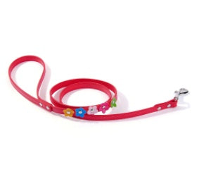 Double Row Flower Pet Collar for Dogs