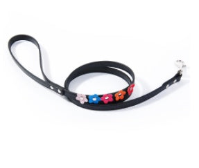Double Row Flower Pet Collar for Dogs