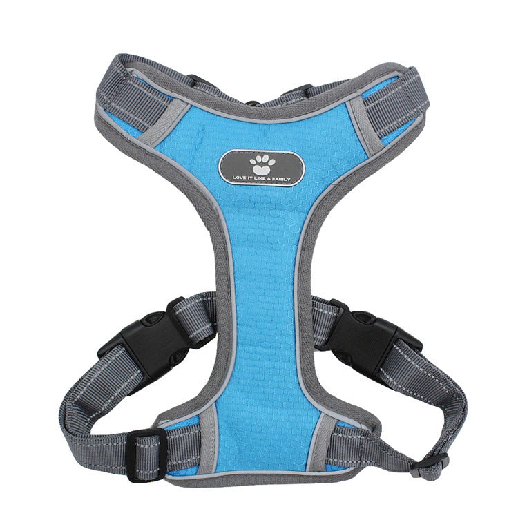 Dog Pet Traction Explosion-Proof Chest Vest Vest