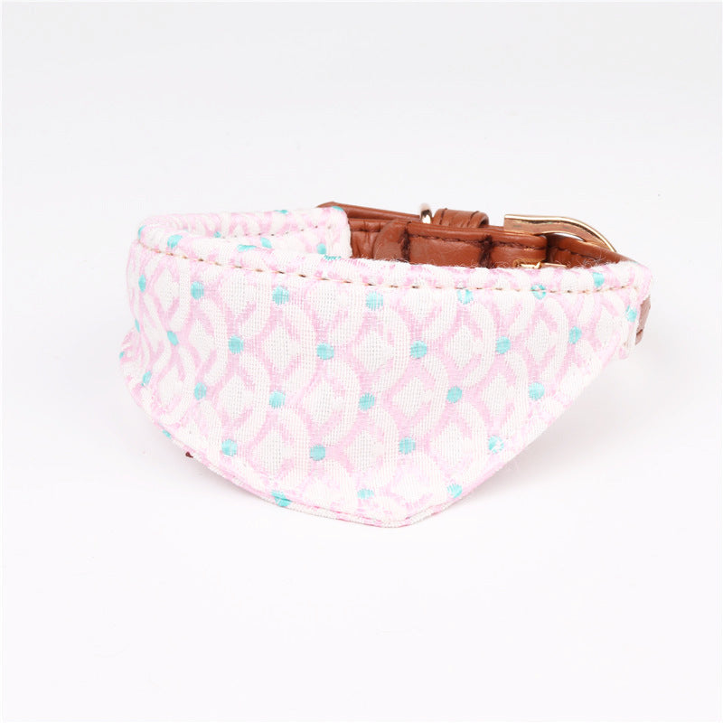 Small And Medium Dog Pet Triangle Collar Collar
