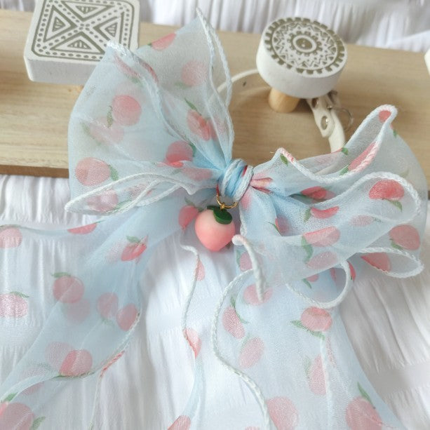 Pet Accessories Cats Dogs Big Bow Puppets Cat Bib Fairy Saliva Towel Collar Bow Tie Adjustable