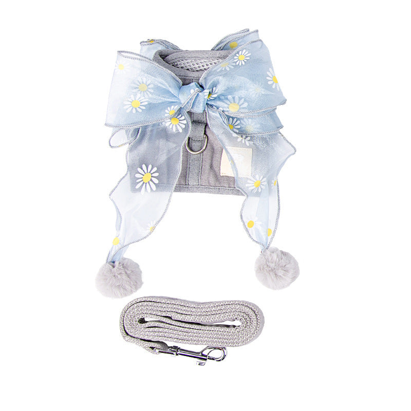 Pure Color Breathable Cat Rope Cat Chest Strap