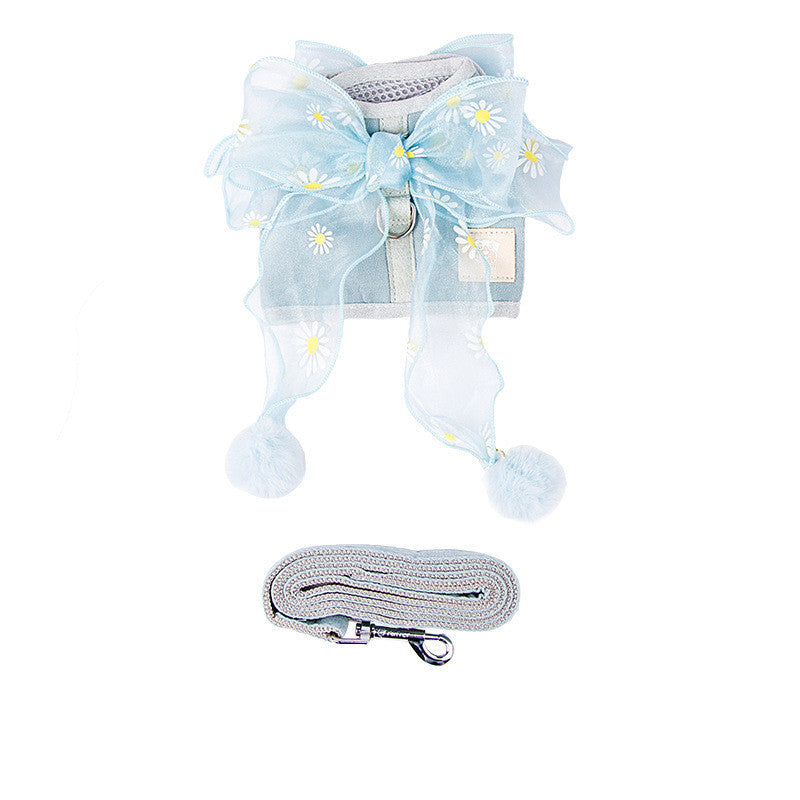 Pure Color Breathable Cat Rope Cat Chest Strap