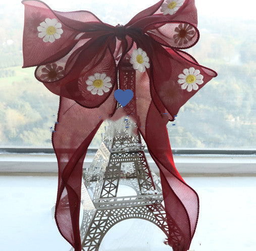 Mermaid Ji Zhuguang Yarn Cat And Dog Collar Headdress