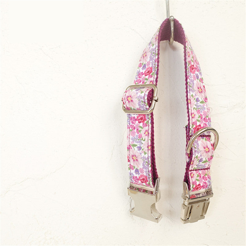 Dog Leash Pet Collar Traction Pull Strap