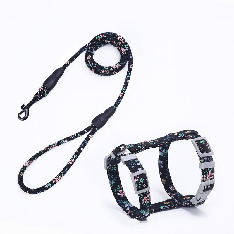 Cat Traction Rope Chest Harness I-shaped Traction Rope Cat Chain