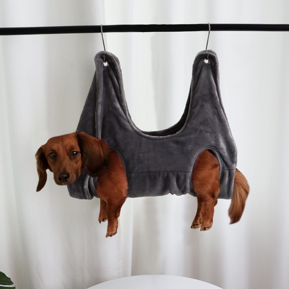 Pet Grooming Hammock for Nail Trimming & Grooming Assistance
