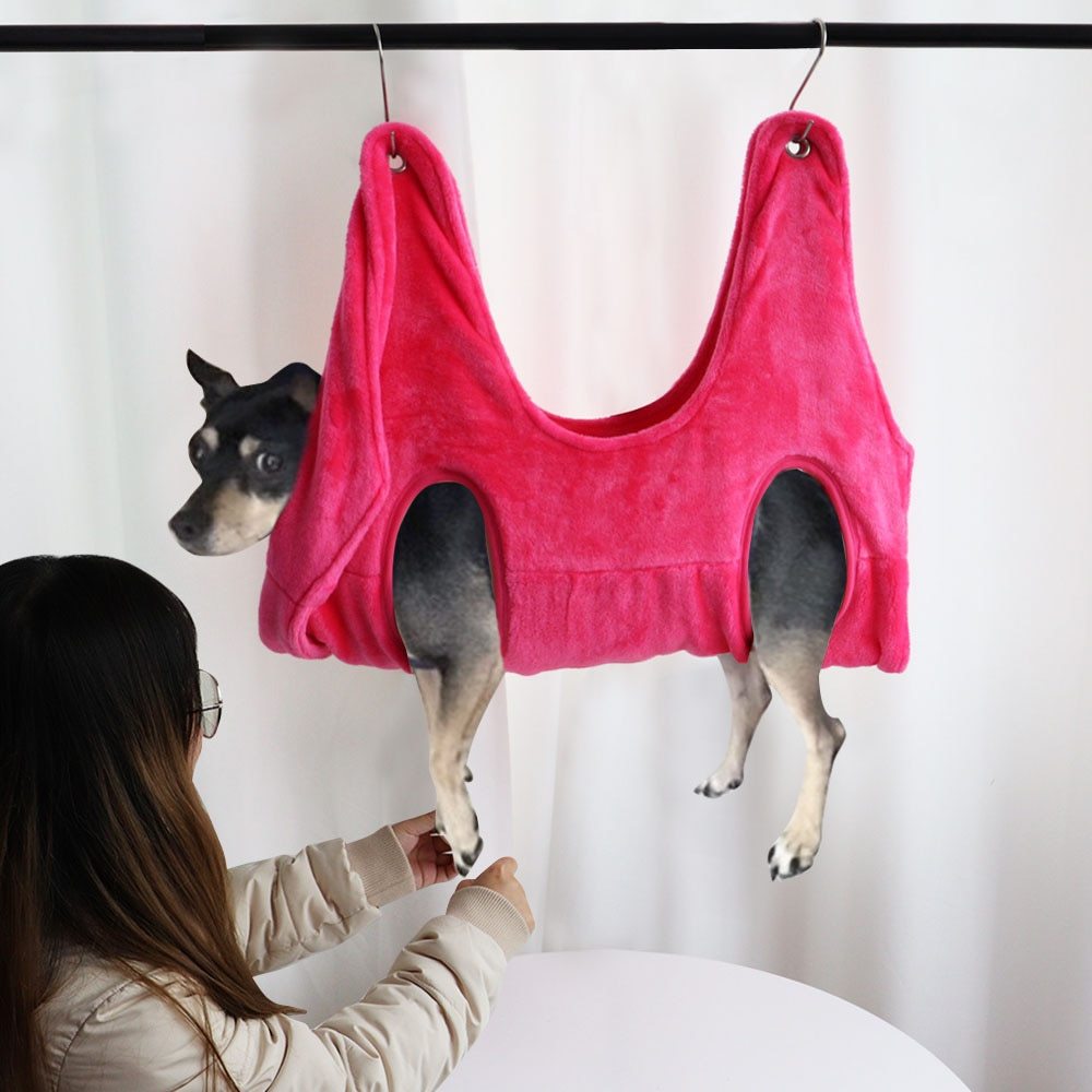 Pet Grooming Hammock for Nail Trimming & Grooming Assistance