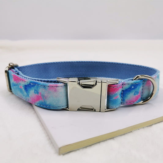 Custom Engraved Dog Collar with Zinc Alloy Buckle