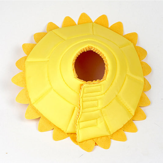 Sunflower Pet Recovery Collar for Postoperative Care