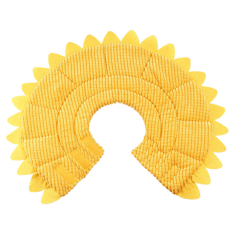 Sunflower Pet Recovery Collar for Postoperative Care
