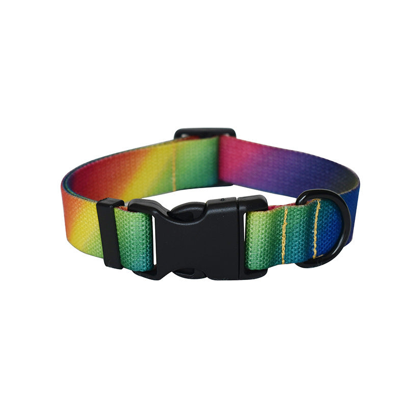 Ribbon dog rope ethnic pet productsPrinted dog collar