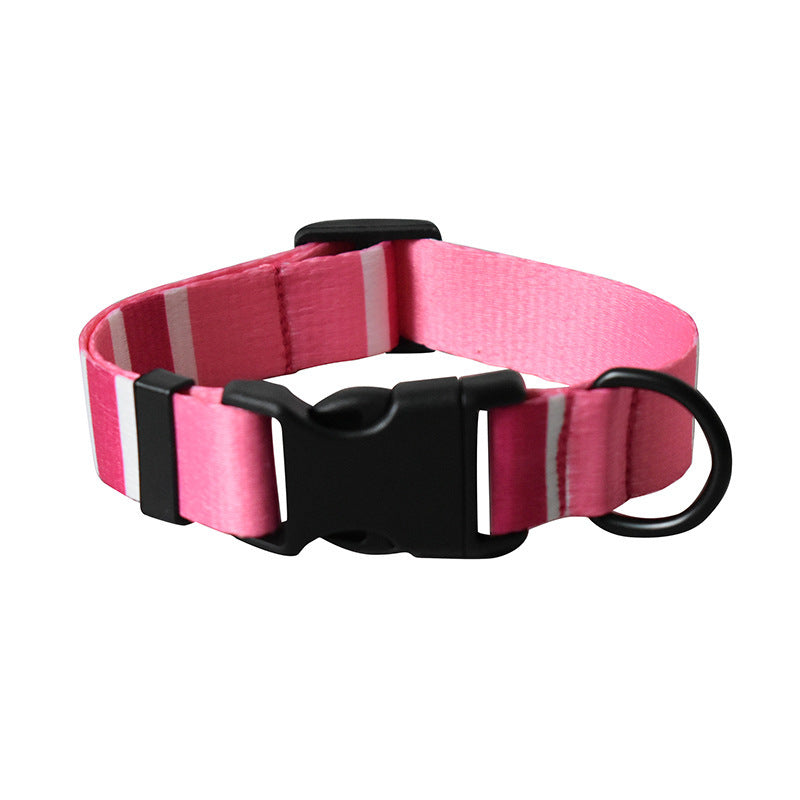Ribbon dog rope ethnic pet productsPrinted dog collar
