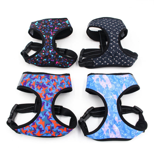 Reflective pet chest strap dog chest strap