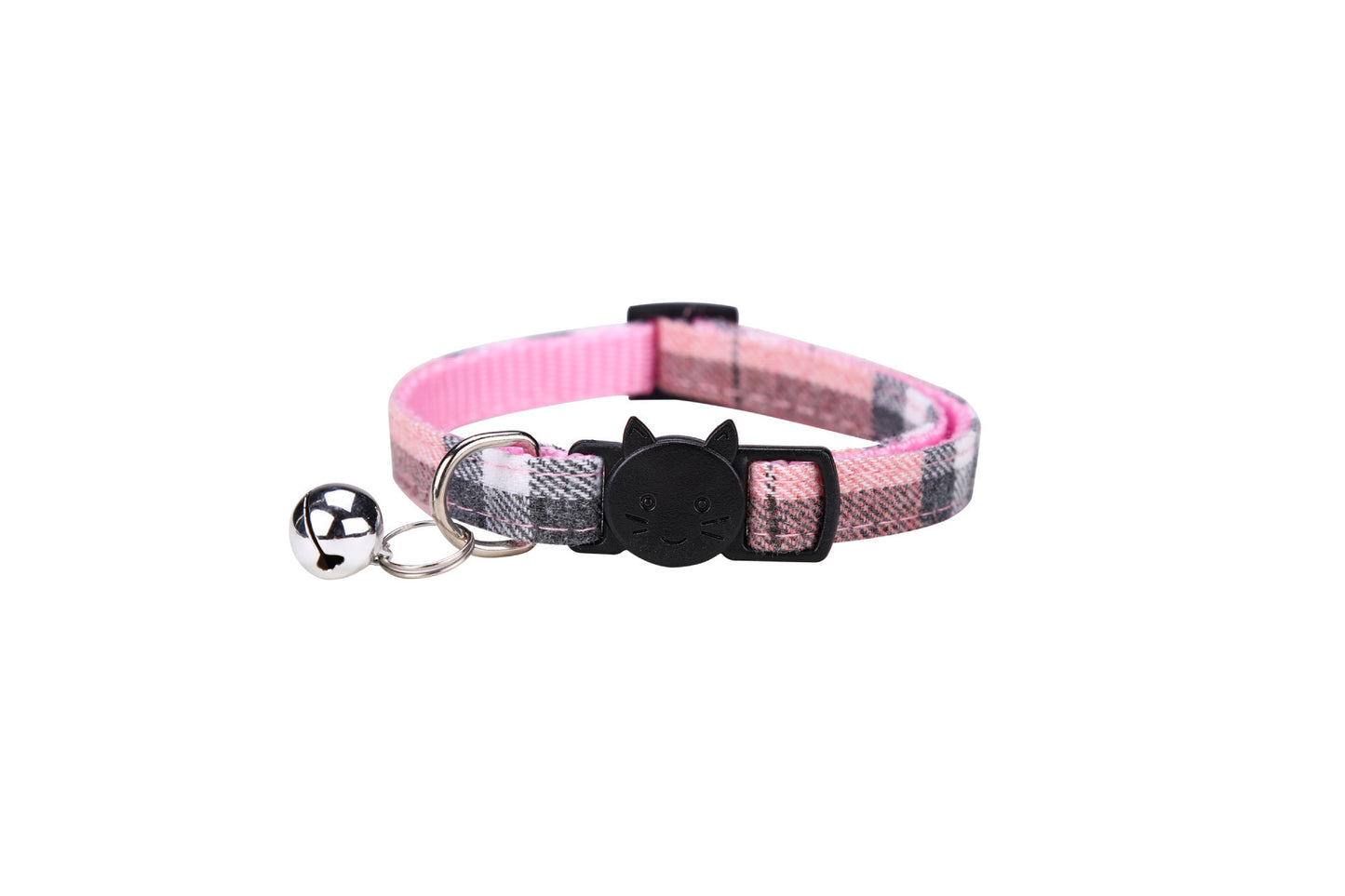 British Plaid Cat With Anti-rust Bell Collar