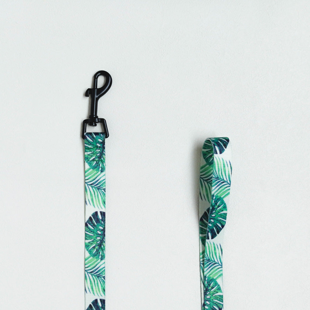 Pet traction rope chest strap