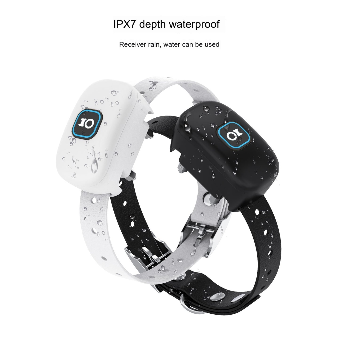 Wireless Dog Trainer Two-in-one Remote Control Stop Barking Waterproof Collar
