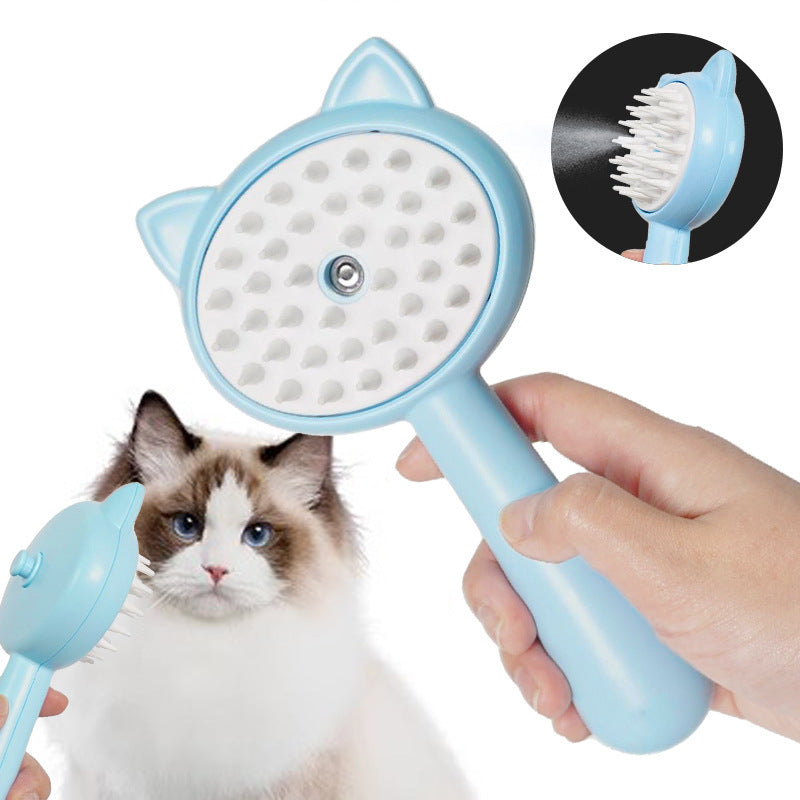 고양이 귀 애완동물 털 제거 브러시 고양이 전기