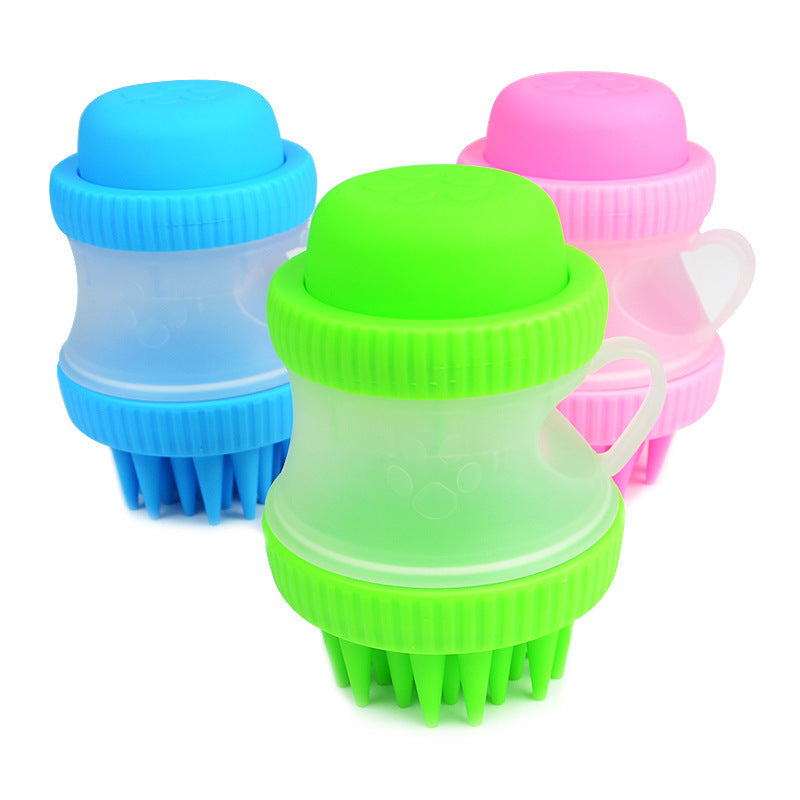 Pet bathing beauty massage tool