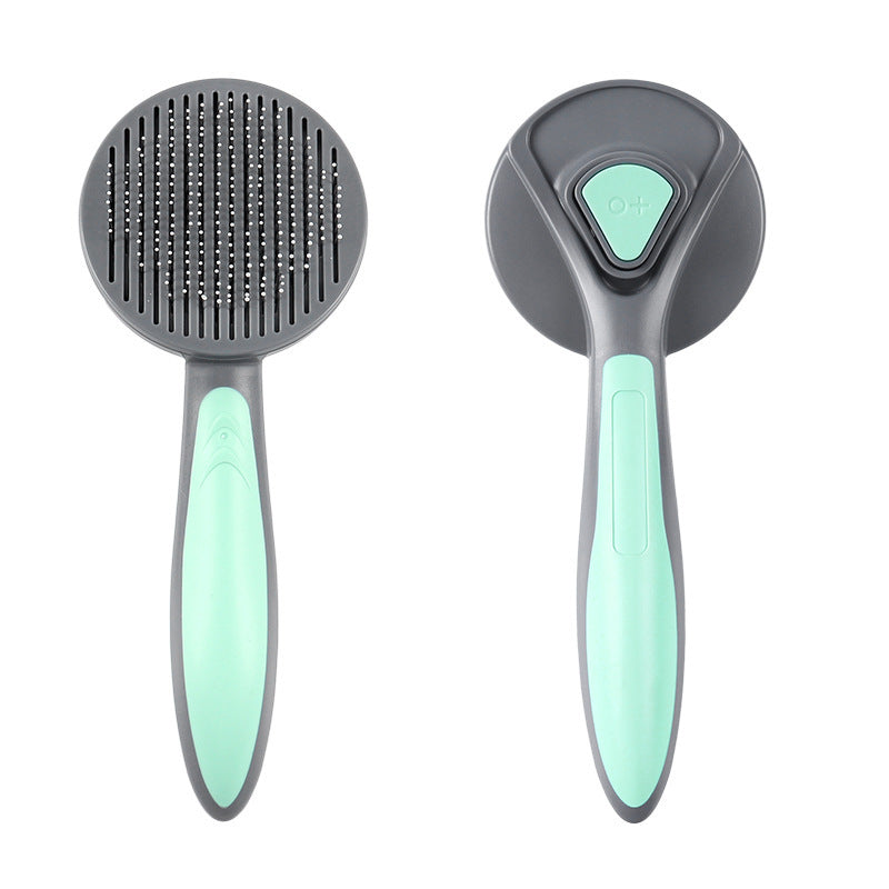 Stainless Steel Pin Comb Dog Hair Removal Comb