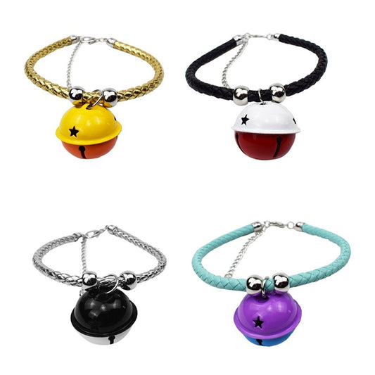 Ondaum Twist Twine Big Bell Pet Collar – Stylish, Durable, and Adjustable for All Seasons