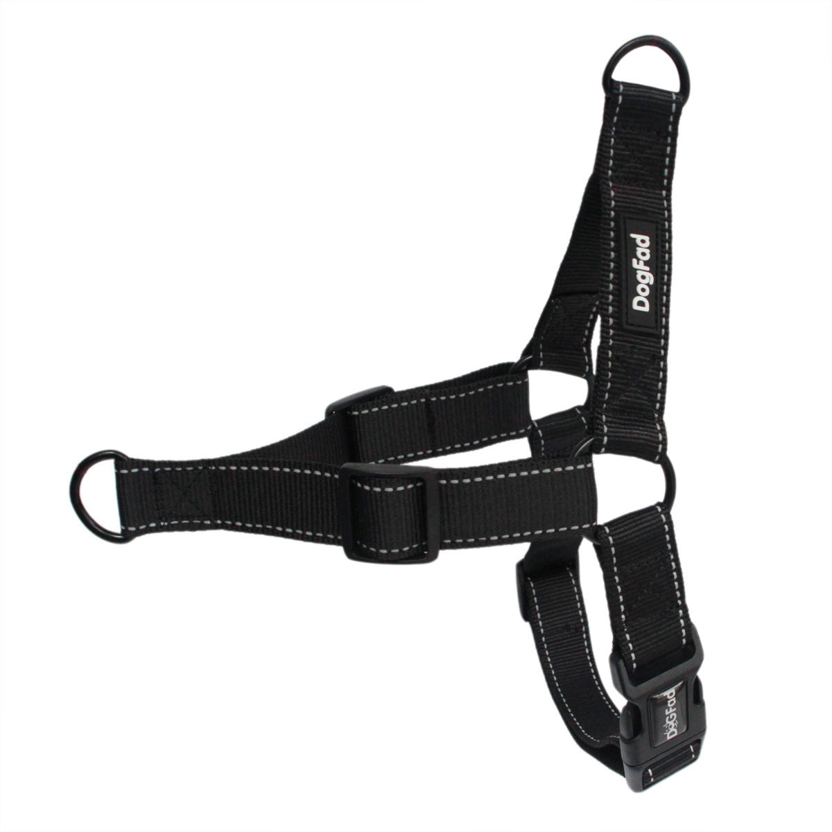 Pet Dog Night Reflective Chest Strap Collar