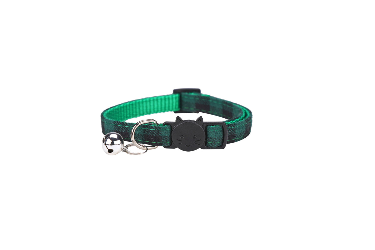 British Plaid Cat With Anti-rust Bell Collar