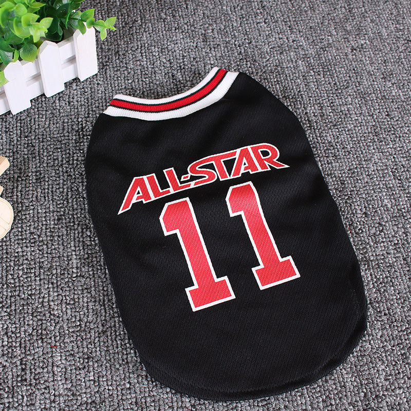 World Cup Dog Vest - Casual Cotton T-Shirt for Pets