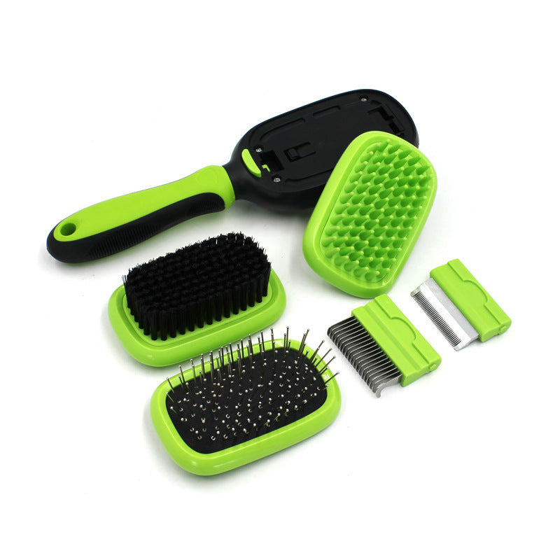 Five in one pet brush
