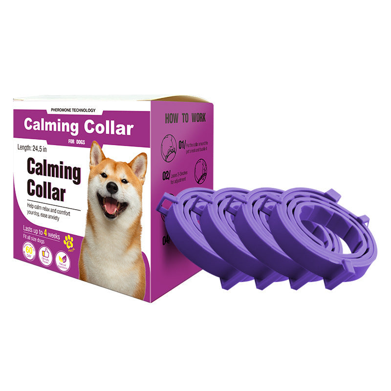 Ondaum Adjustable Soothing Collar for Cats and Dogs – Calm Your Pet with Comfort and Style
