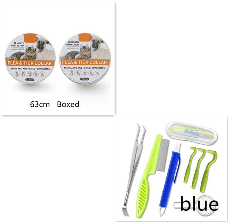 Silicone Pet Collar To Repel Insects Lice Mosquitoes