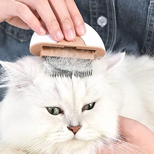 고양이 브러시 개 미용용품 애완동물 미용 빗 강철 고양이 빗 애완동물 미용 브러시 고양이 스트리핑 도구 고양이 빗 장갑 엉킨 머리카락을 위한 개 빗 합금 고양이 털 브러시 