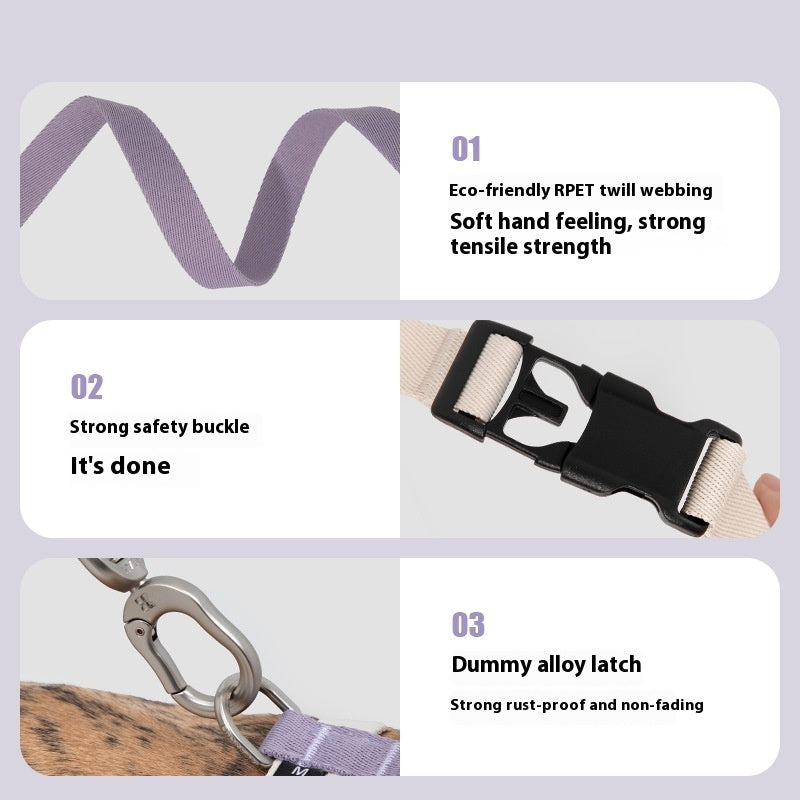 Pet Harness Valley I-shaped Anti Breaking Loose