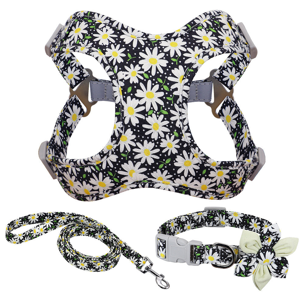 Veststyle Collarchest Strap Dog Walking Rope And Chain