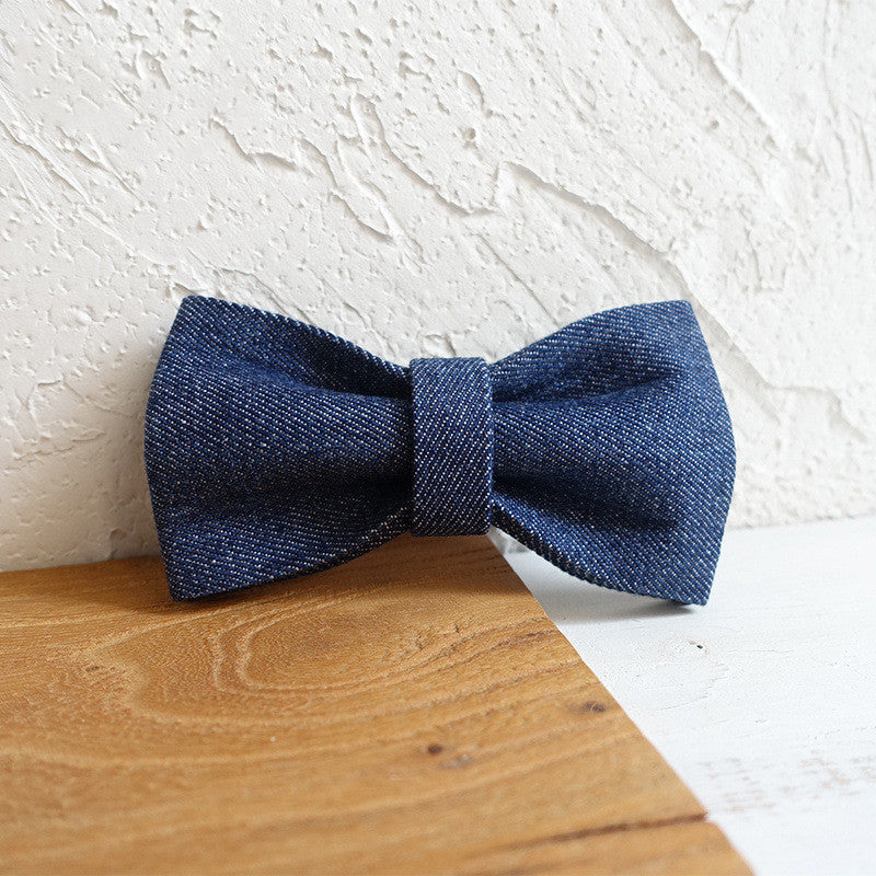 MUTTCO pet collar bow tie traction set