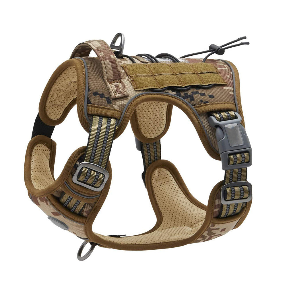 Tactical Outdoor Training Reflective Pet Traction Rope