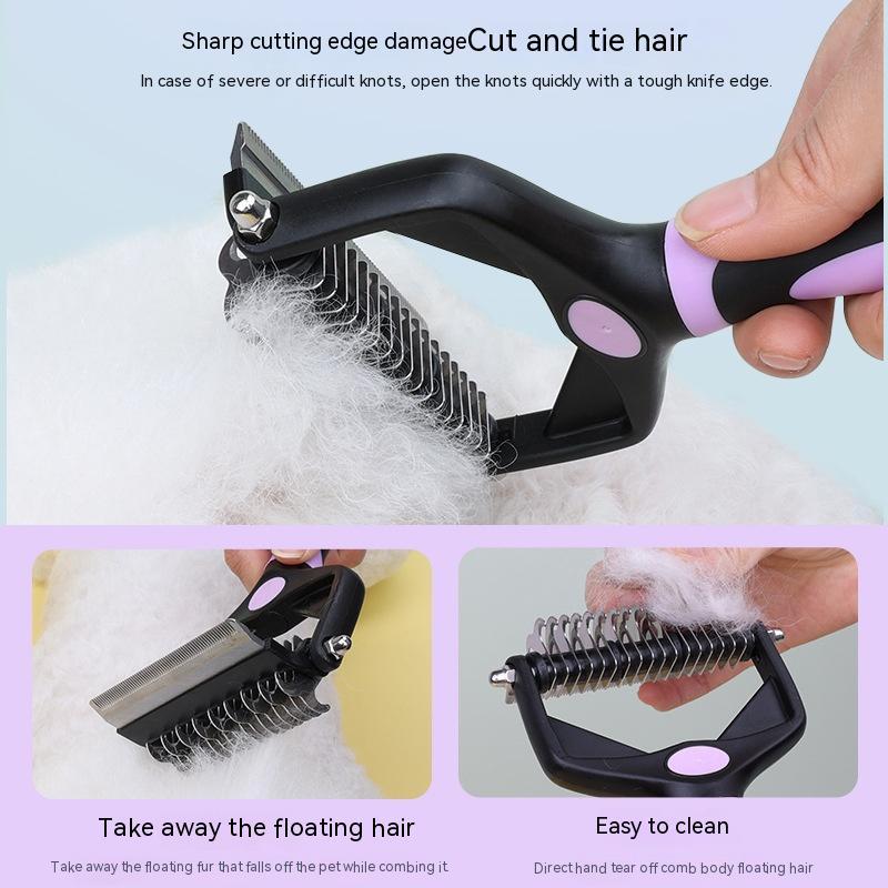 Pet Comb Folding Hair Knife