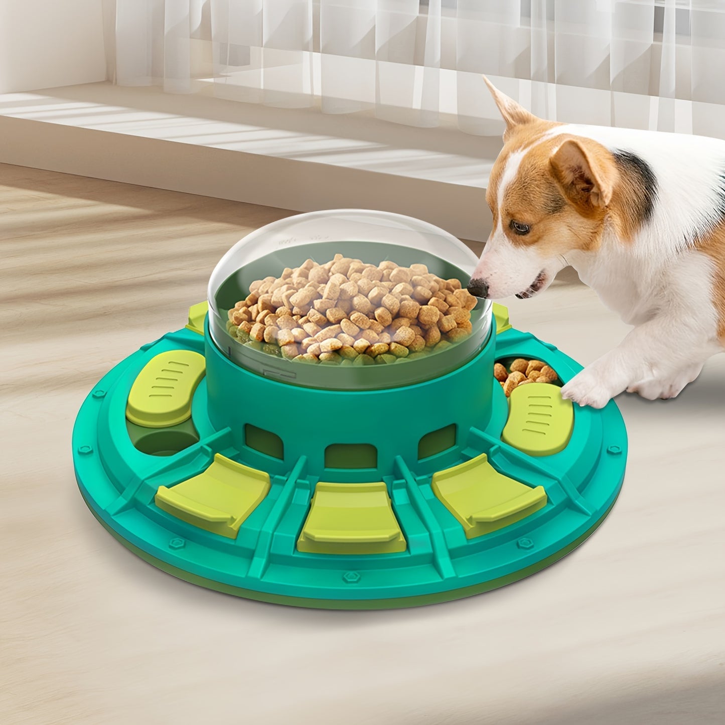 Interactive Dog Puzzle Feeder Toy