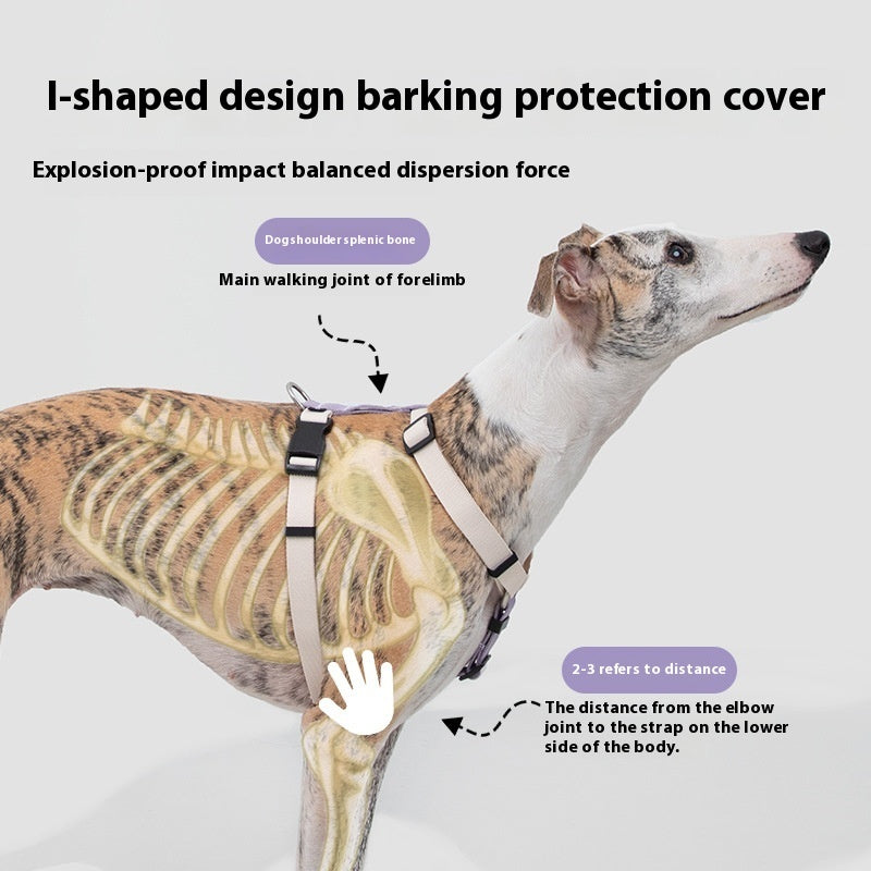 Pet Harness Valley I-shaped Anti Breaking Loose